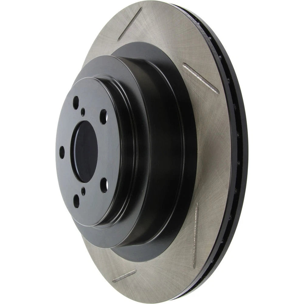 Stoptech Power Slot Rear F&R Slotted Brake Rotor | Subaru WRX/Legacy GT (05-09) (126.47025SL)