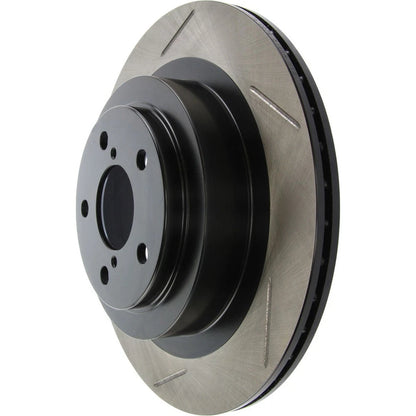 Stoptech Power Slot Rear F&R Slotted Brake Rotor | Subaru WRX/Legacy GT (05-09) (126.47025SL)