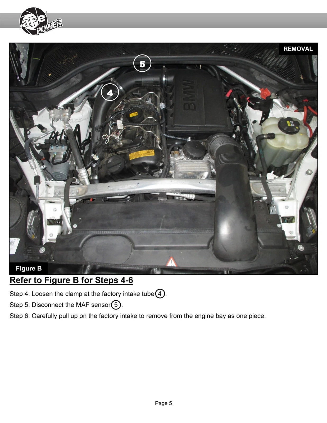 aFe Magnum Force Stage-2Si Cold Air Intake w/ Pro 5R | BMW X5/F15 X6/F16 3.0L (14-19) (54-83043R)