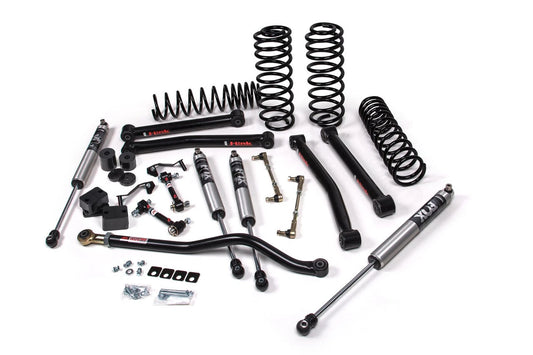 JKS 18-21 Jeep JL J-Konnect 2.5in 4Dr w/Fox 2.5 Performance Elite Series Shocks STD Rate Coils