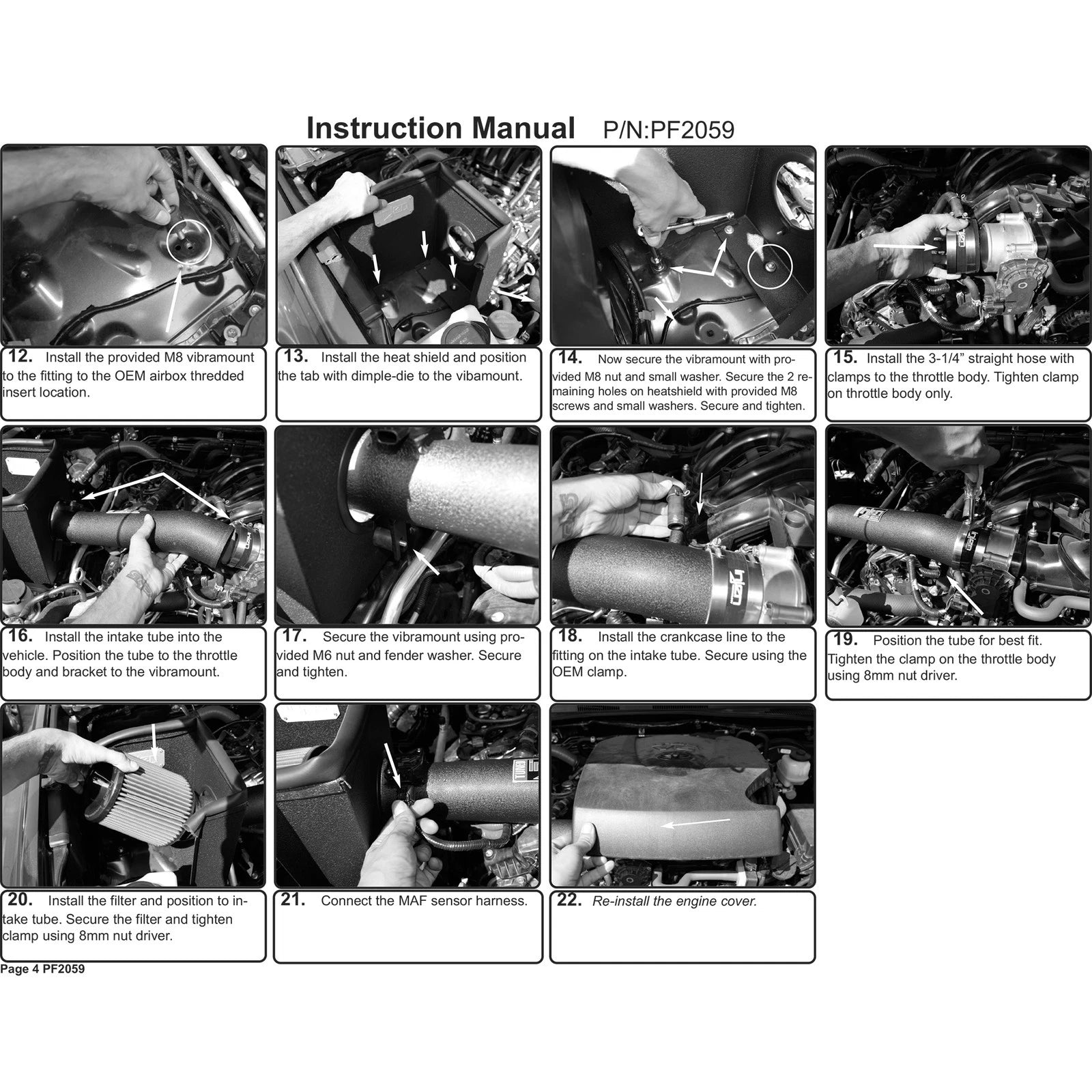 Injen 16-20 Toyota Tacoma 3.5L V6 Short-Ram Intake System w/ Air Fusion | Toyota Tacoma (16-23)