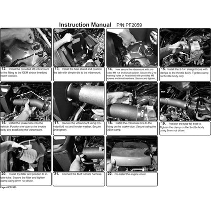 Injen 16-20 Toyota Tacoma 3.5L V6 Short-Ram Intake System w/ Air Fusion | Toyota Tacoma (16-23)