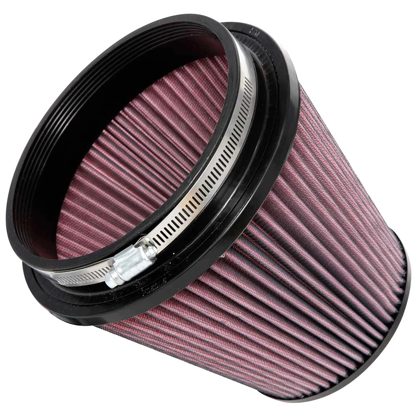 K&N RU-1042 Universal Round Tapered Performance Washable Air Filter for Intake