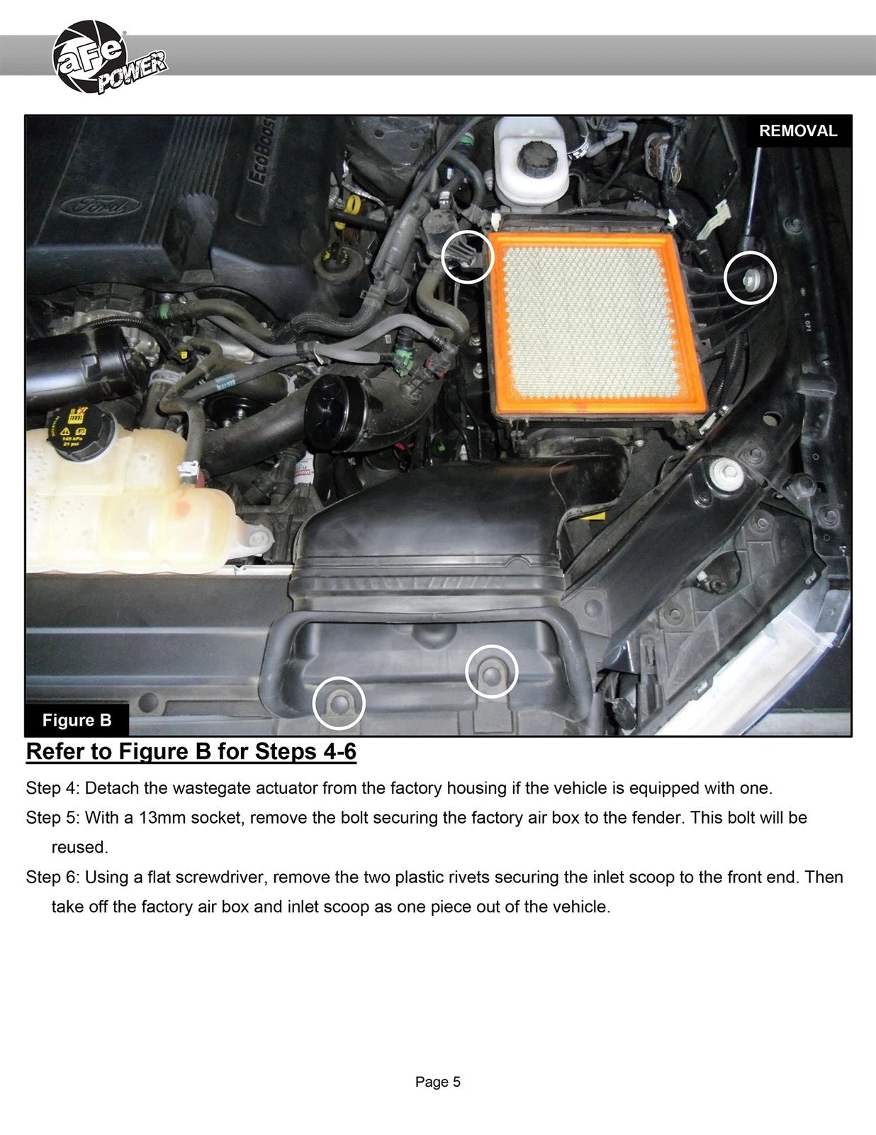 aFe Quantum Cold Air Intake w/ Pro DRY S Filter | Ford F-150 EcoBoost V6 2.7L/3.5L (15-24) (53-10033D)