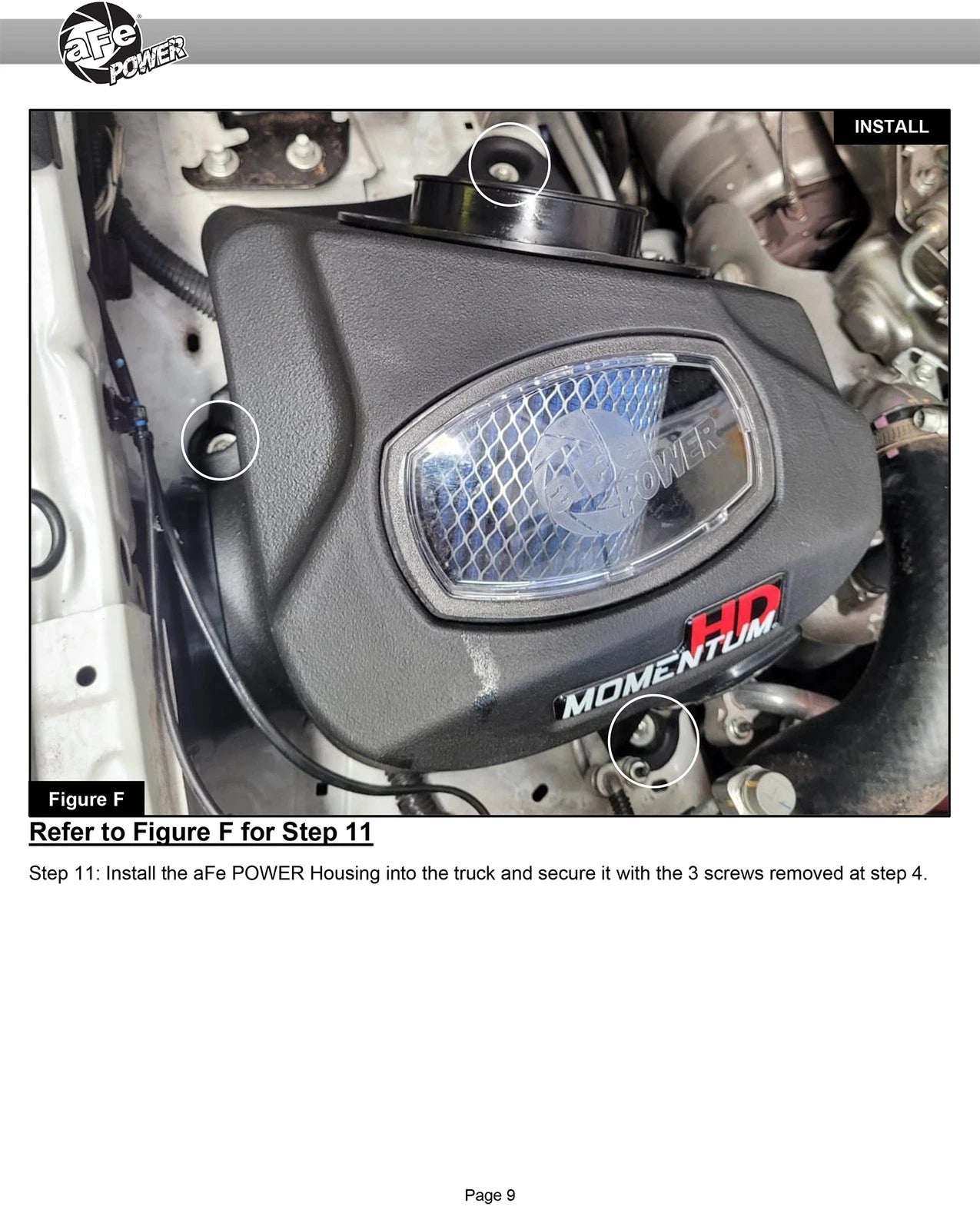 aFe 15-20 Toyota Hilux L4-2.8L (td) Momentum HD Cold Air Intake System w/ Pro Dry S Media