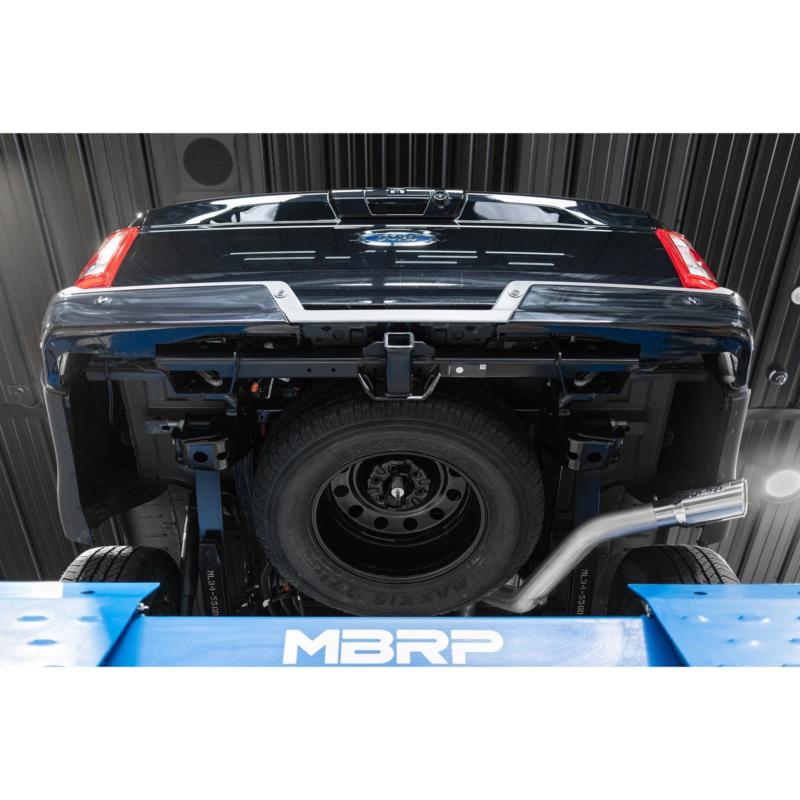 MBRP 3in T304 Single Side Catback Exhaust | Ford F-150 2021+ 2.7L/3.5L Ecoboost / 5.0L (S5211304)