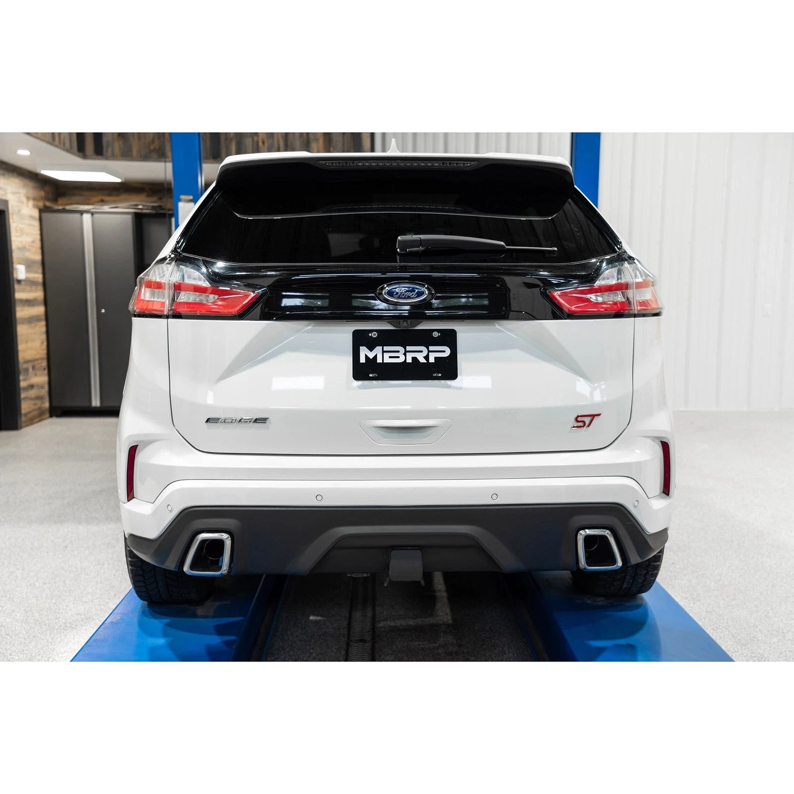 MBRP 2.5in Dual Rear Exit Axle-Back Alum Exhaust System | Ford Edge ST (19-22) (S5239AL)