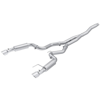 MBRP 3in T409 D&S Cat-Back Race Version | Ford Mustang EcoBoost (15-24) (S7275409)