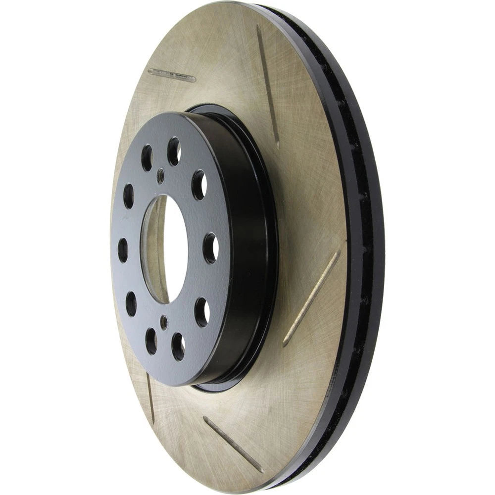 StopTech 126.44096SL Rear Left Slotted Brake Disc Rotor for 1992-1995 Toyota MR2