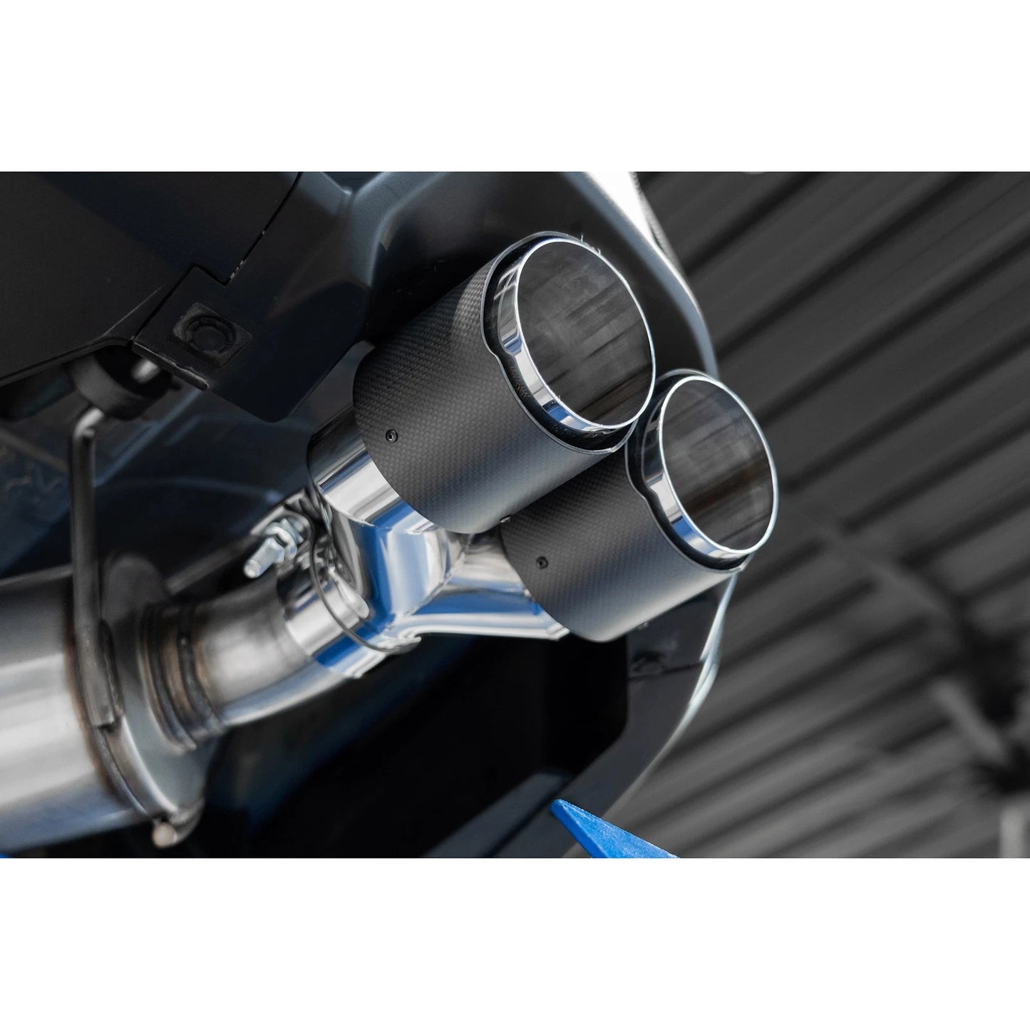 MBRP Dual Split Axleback Exhaust with Quad Tips | 2022+ Subaru WRX (S48103)