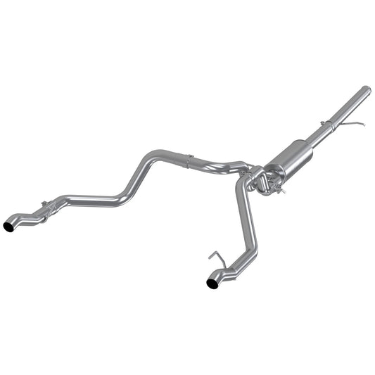 MBRP 2.5in Cat-Back Dual Rear Exit Exhaust T304 | Chevrolet Silverado 1500 2019 4.3L/5.3L (S5085304)