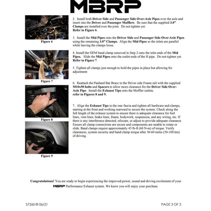 MBRP T304 3in Cat-Back Dual Split Rear Exit Race Exhaust | Ford Shelby GT500 (11-12) (S7260304)