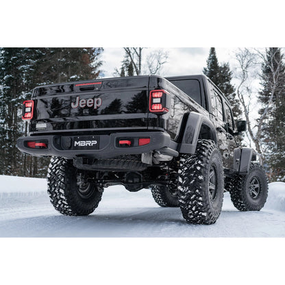 MBRP XP Series T304SS 3in Filter Back w/ Rear Turn Down | Jeep Gladiator JT 19-26 (S6502409)