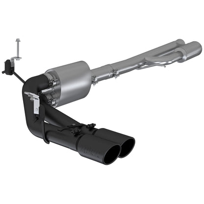 MBRP 4.5L/5.3L Pre-Axle D&S Cat-Back Exhaust w/ 4in OD Tip | Chevy 1500 (S5092BLK)