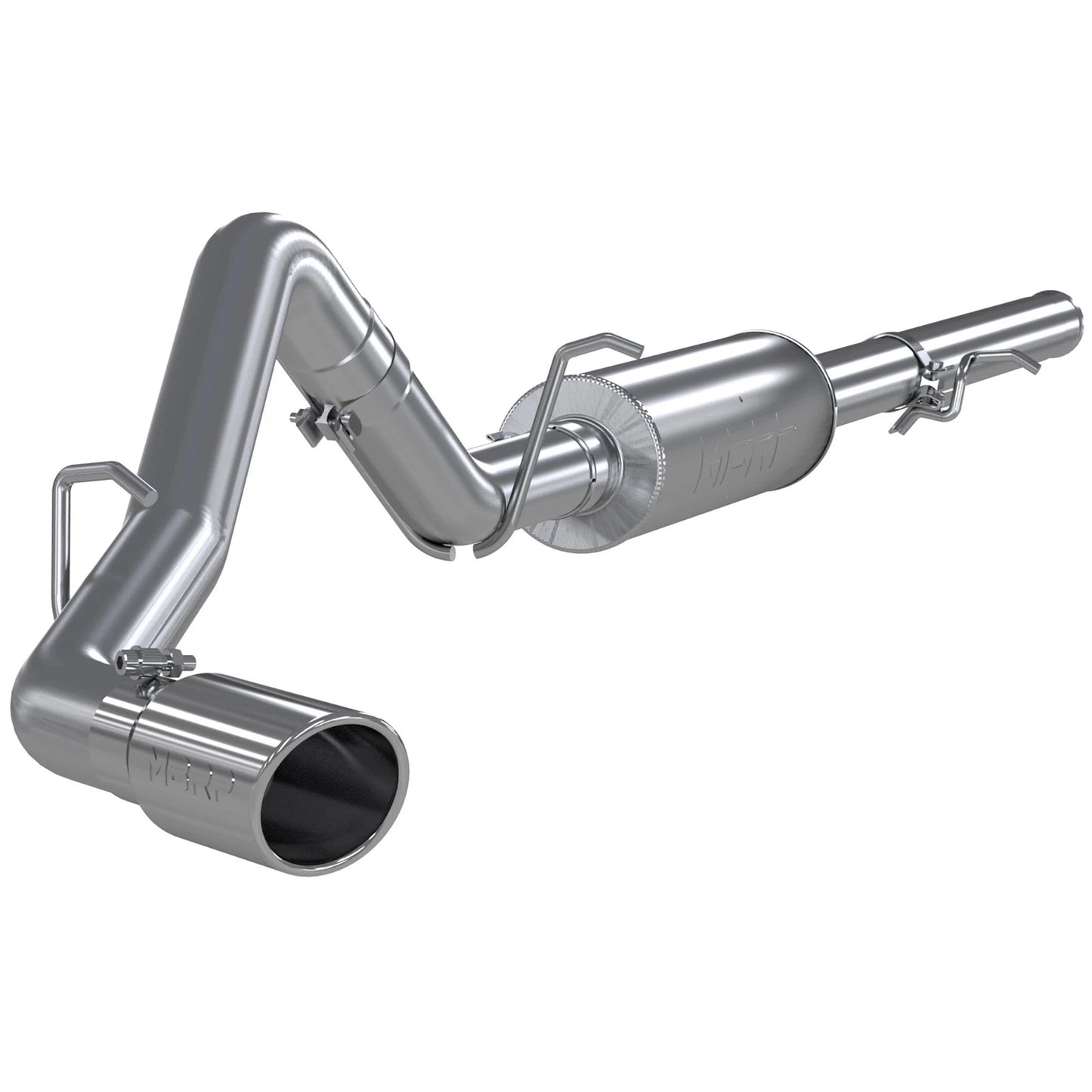 MBRP 3in Aluminum Cat-Back Single Side Exit Exhaust | Chevy Silverado 1500 09 (S5054AL)