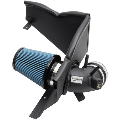 Injen Wrinkle Black Short Ram Tuned Intake System | Kia Stinger (17-24) 2.5L Turbo (SP1352WB)