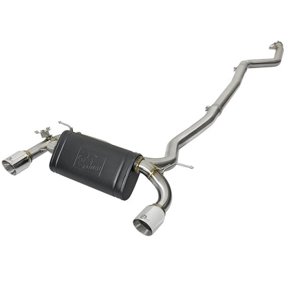 aFe SS Cat-Back Exhaust w/ Polished Tips | BMW 340i/340ix (16-17) (49-36334-P)