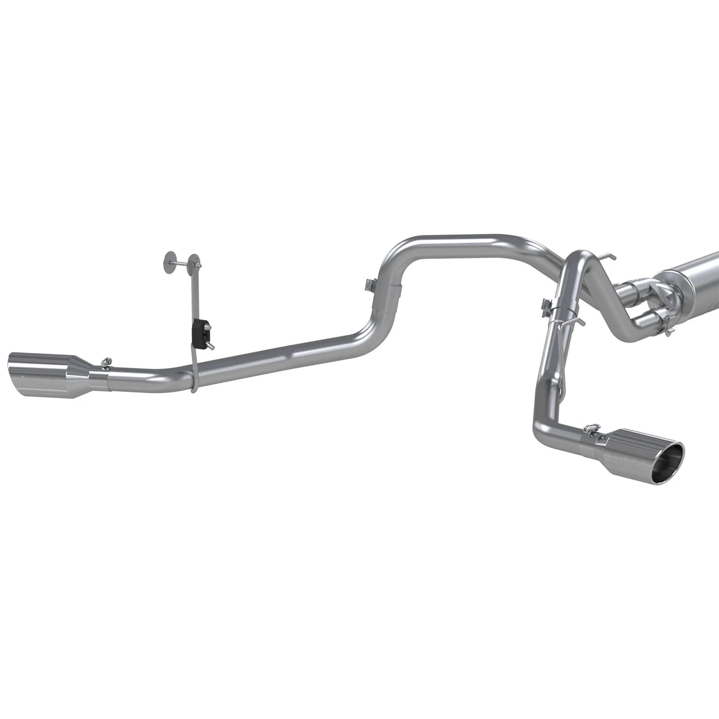 MBRP 3in Cat-Back Dual Split Side Exhaust | Ford F-150 21-24 2.7L/3.5L/5.0L (S5213409)