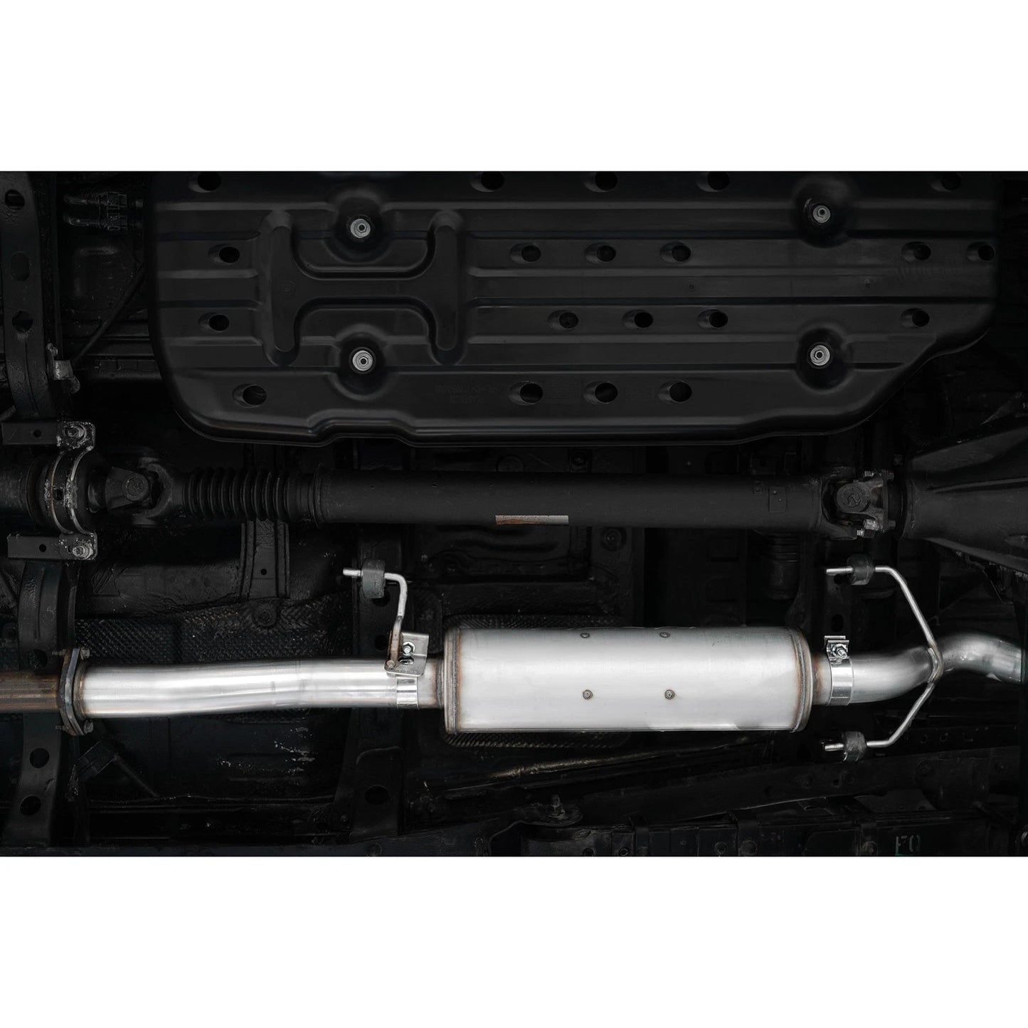 MBRP 3in. Cat-Back Single Side Exit Black Exhaust System | Toyota Tacoma 3.5L (16) (S5338BLK)