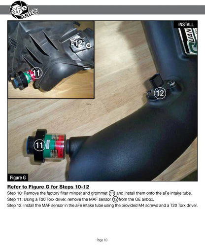 aFe Quantum Pro DRY S Cold Air Intake | Ford PowerStroke V8 6.7L (17-18) (53-10004D)