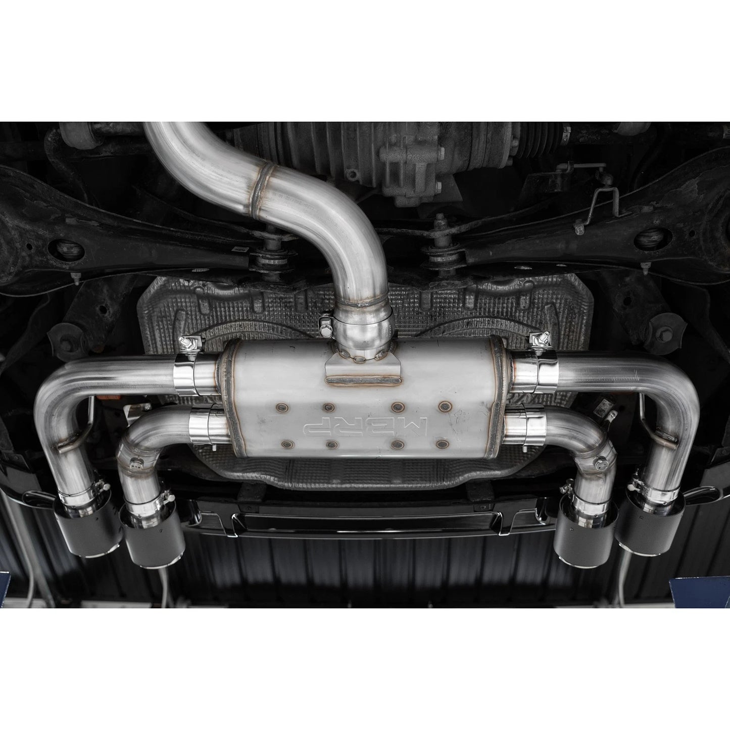 MBRP Cat-Back Exhaust System | 2015-2019 Volkswagen Golf R (S46053CF)