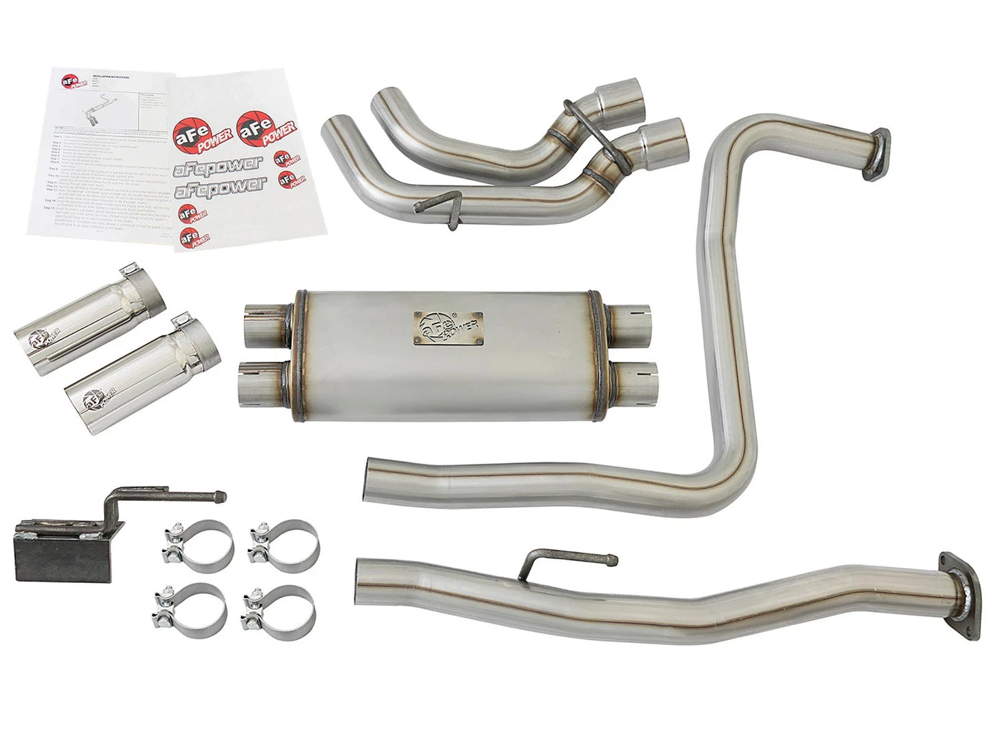 aFe Rebel Series 3in 409SS Cat-Back Exhaust | Nissan Titan V8 5.6L (04-15) (49-46124-P)