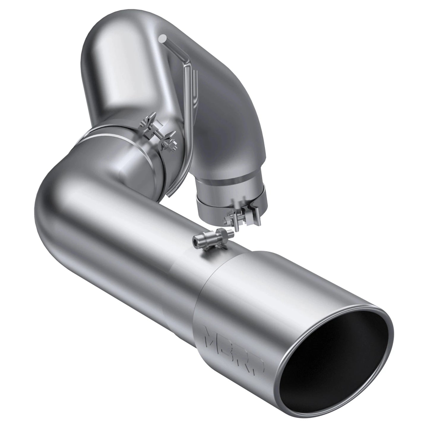 MBRP 5in Filter Back Single Side Exit T409 | Ram 2500/3500 Cummins 6.7L (13-14) (S61640409)