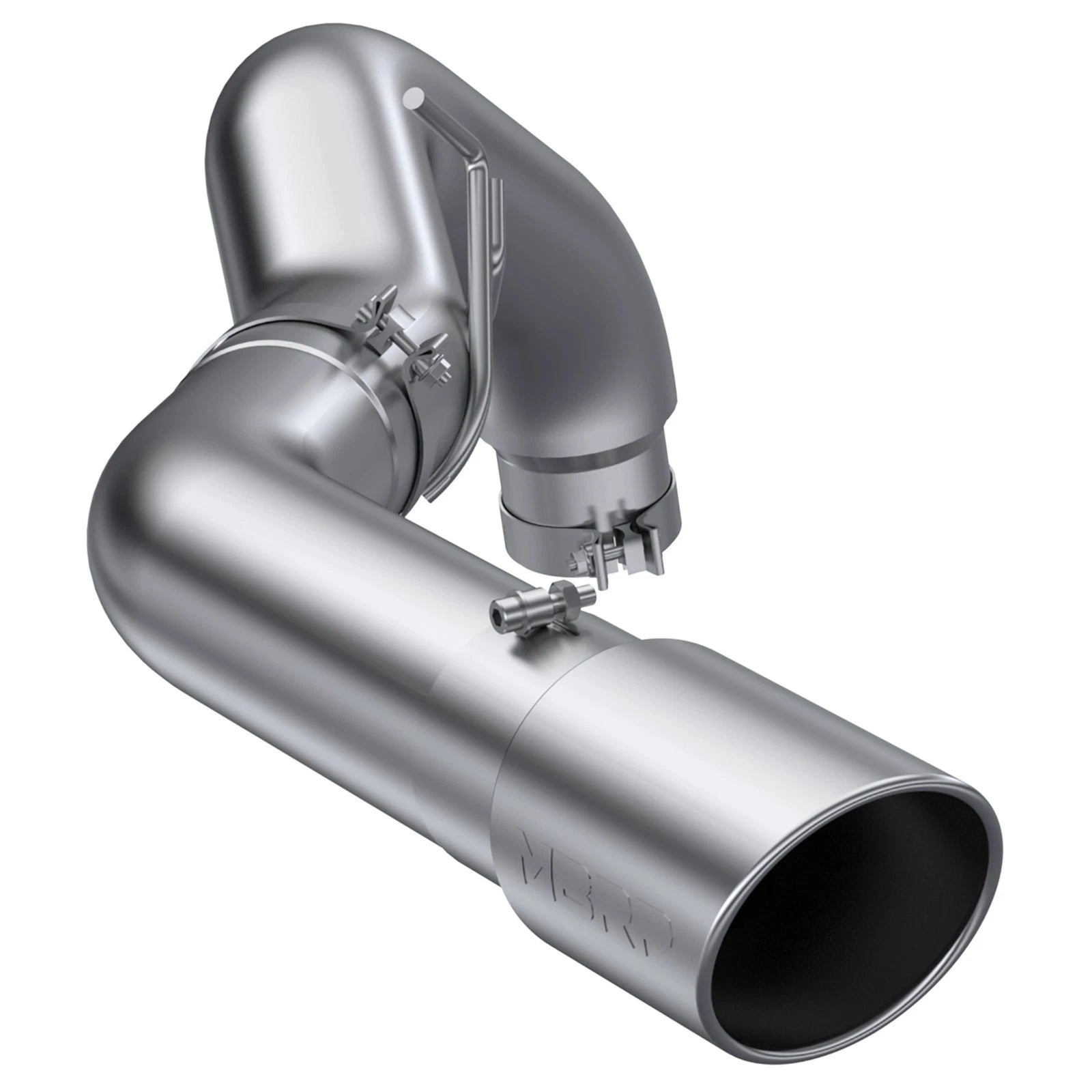 MBRP 5in Filter Back Single Side Exit T409 | Ram 2500/3500 Cummins 6.7L (13-14) (S61640409)