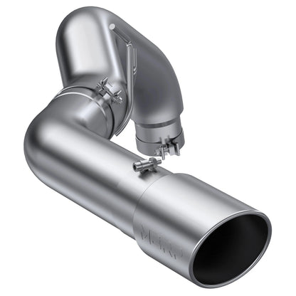 MBRP 5in Filter Back Single Side Exit T409 | Ram 2500/3500 Cummins 6.7L (13-14) (S61640409)