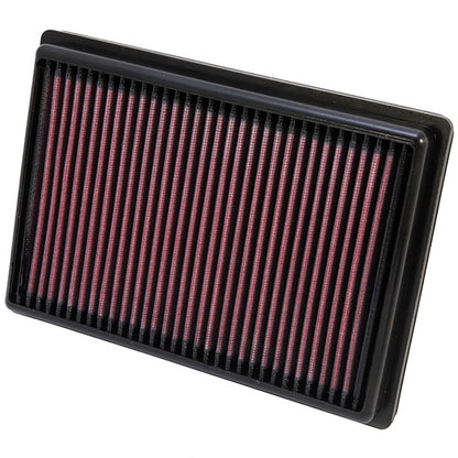 K&N 33-2476 High Flow Performance Air Filter for 2012-2020 Sonic / 2011-14 Aveo