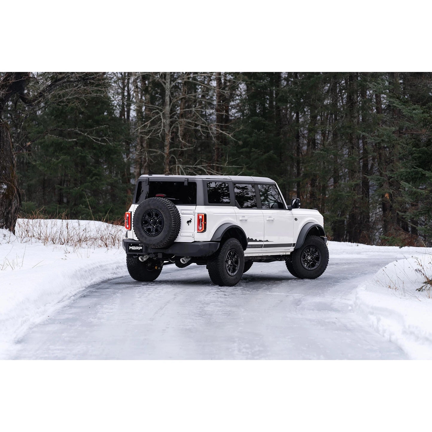 MBRP 3" Armor Pro D&S Dual Rear Exit Catback | Ford Bronco (21-22) (S5241304)