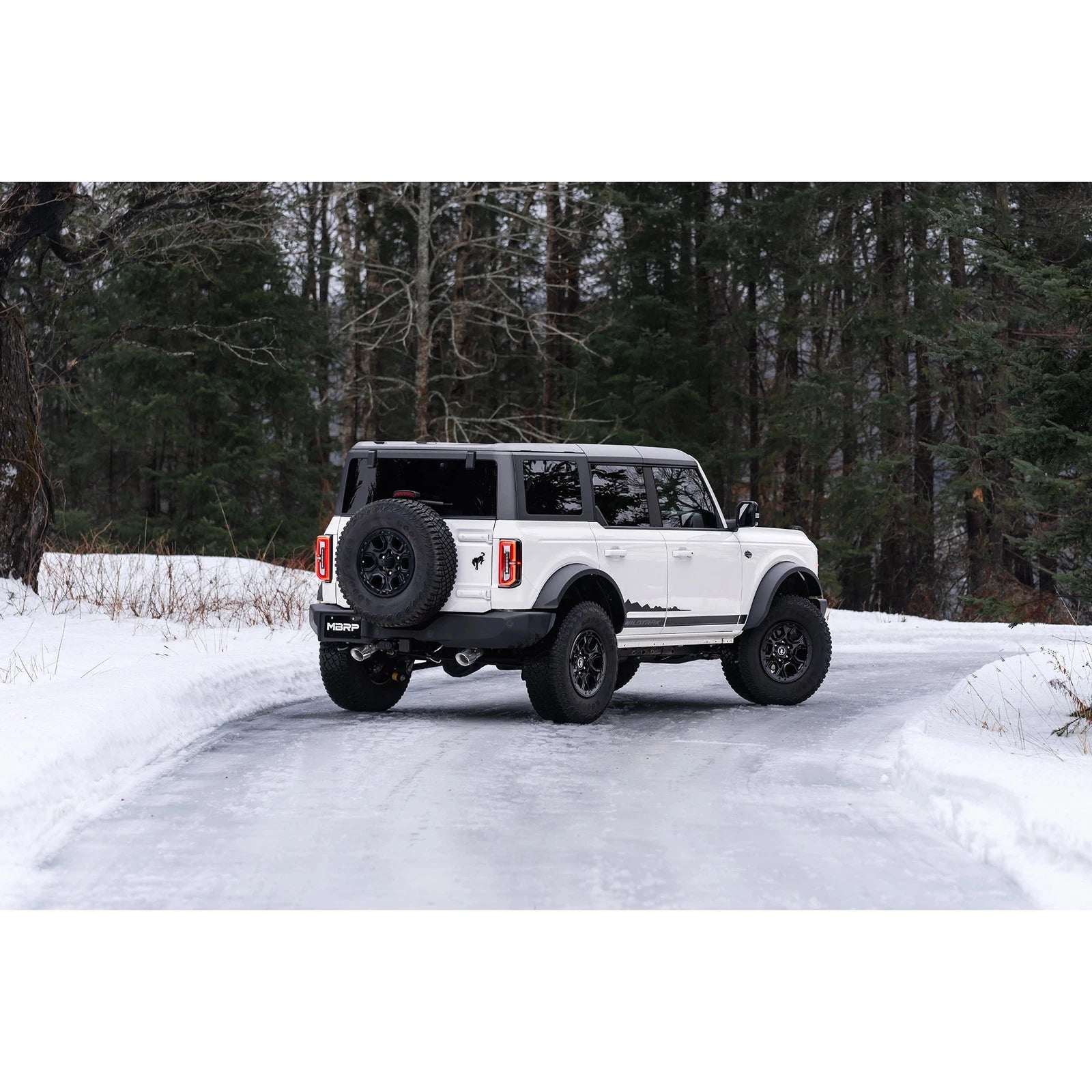 MBRP 3" Armor Pro D&S Dual Rear Exit Catback | Ford Bronco (21-22) (S5241304)