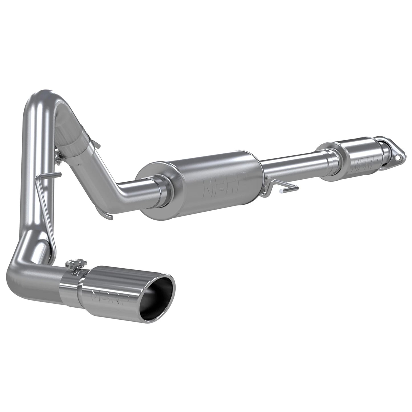 MBRP 3in Cat-Back Single Side Exit T409 Exhaust System | Ford F-150 5.0L (15) (S5256409)