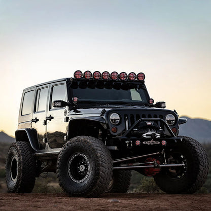 Rigid Industries Rigid 360-Series LED Light - 4in / Driving / Red Backlight / Pair (RIG36116)