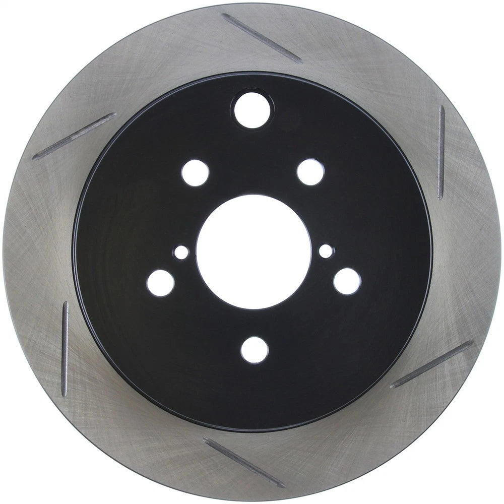StopTech 126.47035SL Rear Left Slotted Brake Rotor for 2014-2018 Subaru Forester