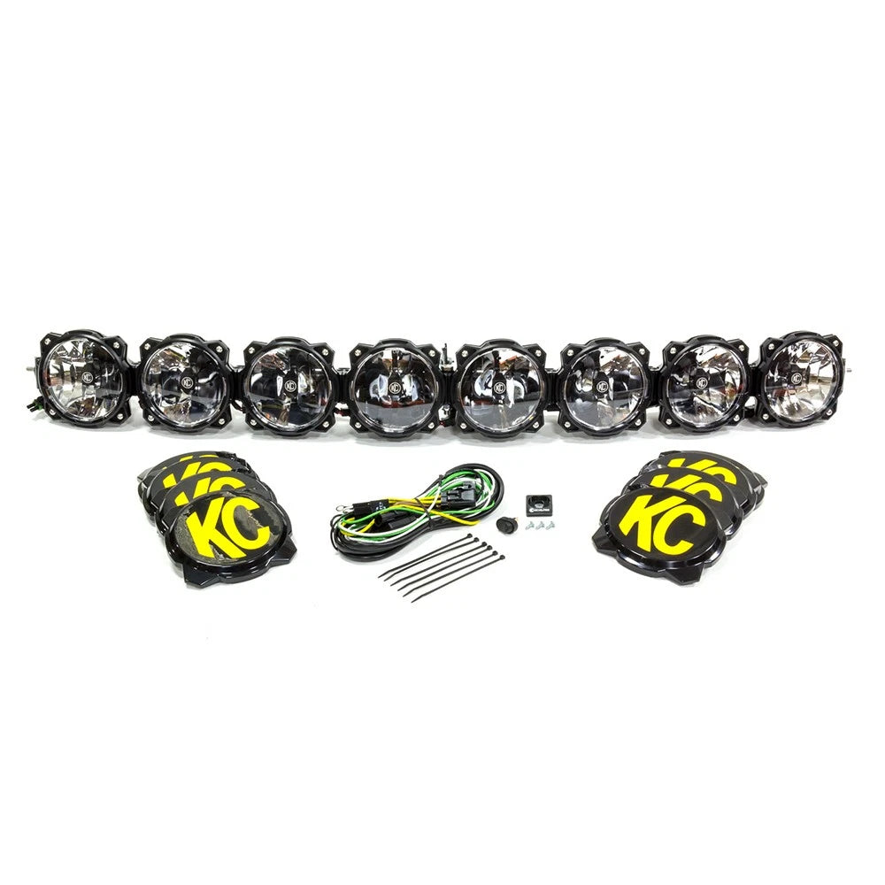 KC HiLites Gravity LED Pro6 Light Bar: 8 Pods - 50in / Spot + Flood Beam (KC91308)
