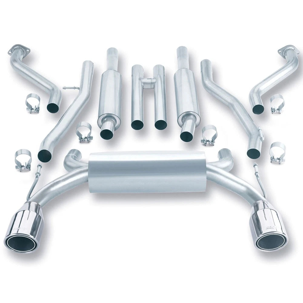 Borla Cat-Back Exhaust System - S-Type - True Dual | 2003-2008 Nissan 350Z 3.5L (140045)
