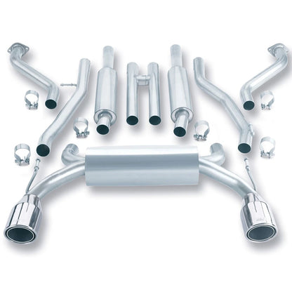 Borla Cat-Back Exhaust System - S-Type - True Dual | 2003-2008 Nissan 350Z 3.5L (140045)