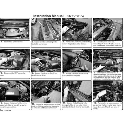 Injen Evolution Intake | Chevrolet Silverado 1500 / Sierra 3500 HD / Suburban / Tahoe / Yukon XL (14-26) (EVO7104C)