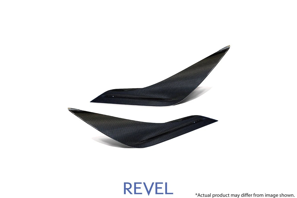 Revel Dry Carbon Door Panel Outer Cover Set for 2020 Toyota GR Supra 1TR4GT0AT11