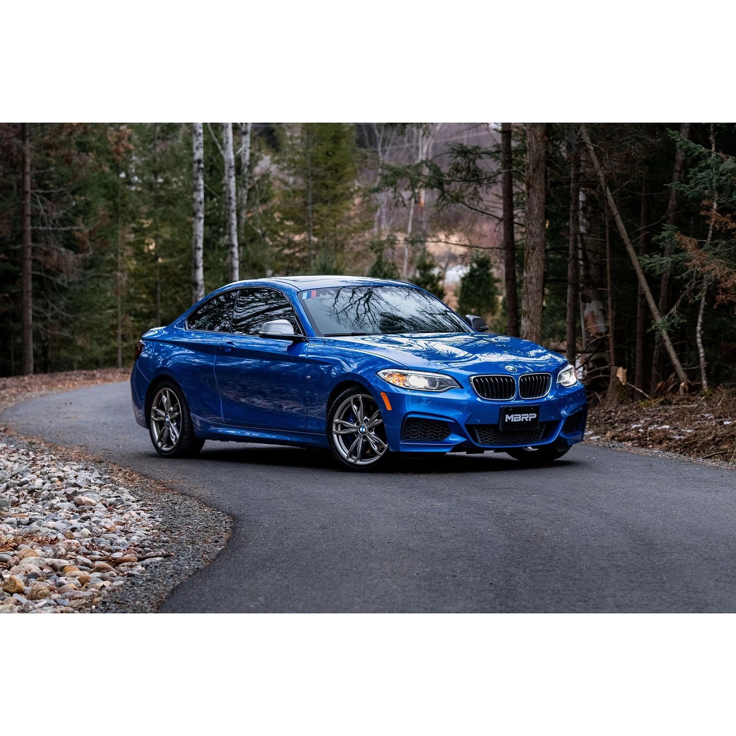 MBRP 3-In Armor Pro Street Dual Rear Exit Axle-Back | BMW M240i (S45003CF)