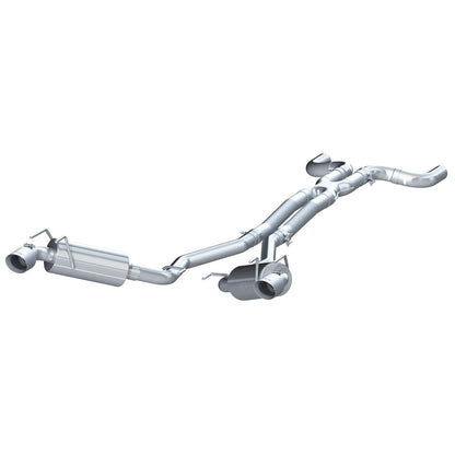 MBRP 2.5in. Dual Cat-Back Exhaust w/ Dual Round Tips | Chevrolet Camaro V6 3.6L (10) (S7020409)