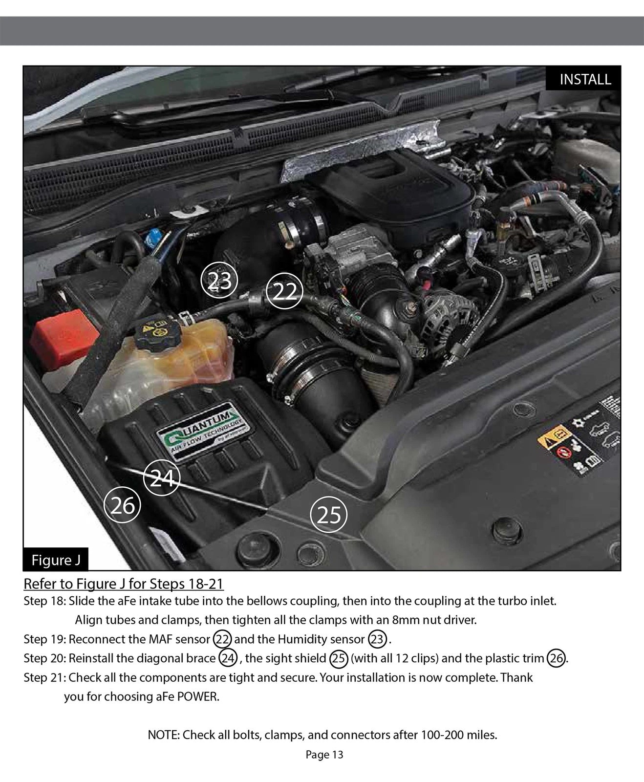 aFe Quantum Pro DRY S Cold Air Intake | GM/Chevy Duramax V8 6.6L LML (11-16) (53-10006D)