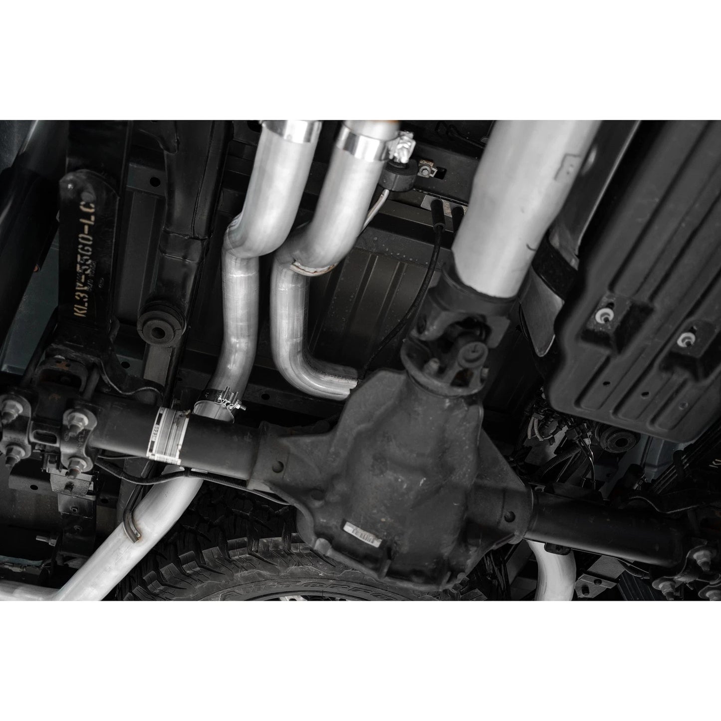 MBRP T409 3in Dual Rear Exit Resonator Back Exhaust | Ford F150 Raptor (17-20) (S5264409)