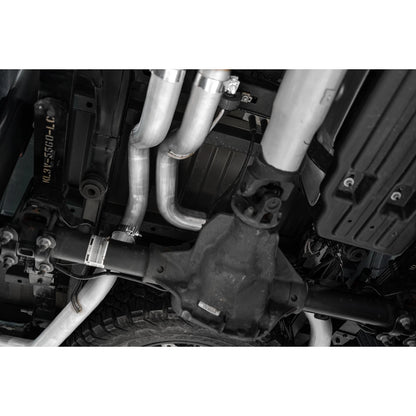MBRP T409 3in Dual Rear Exit Resonator Back Exhaust | Ford F150 Raptor (17-20) (S5264409)