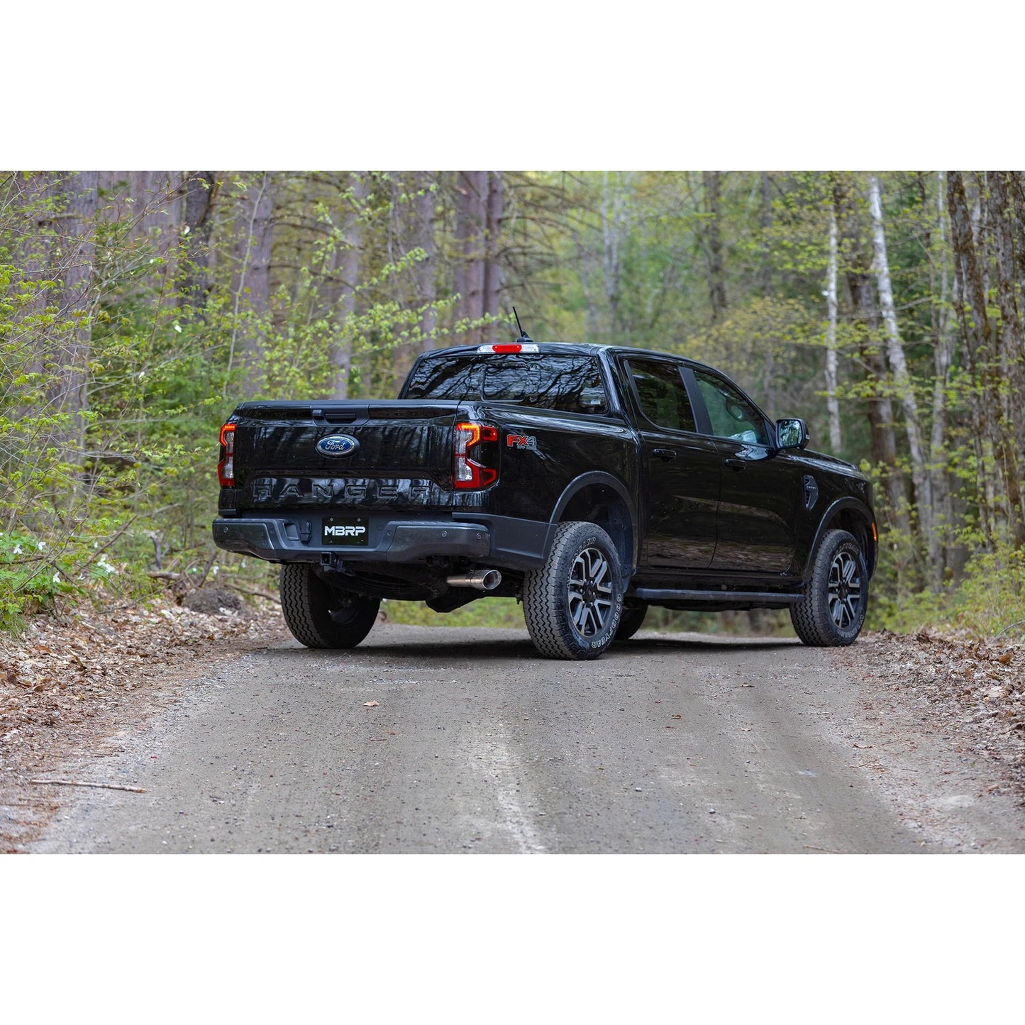MBRP 3in Aluminized Steel Single Side Outlet Cat Back Exhaust | Ford Ranger (24) (S5269AL)