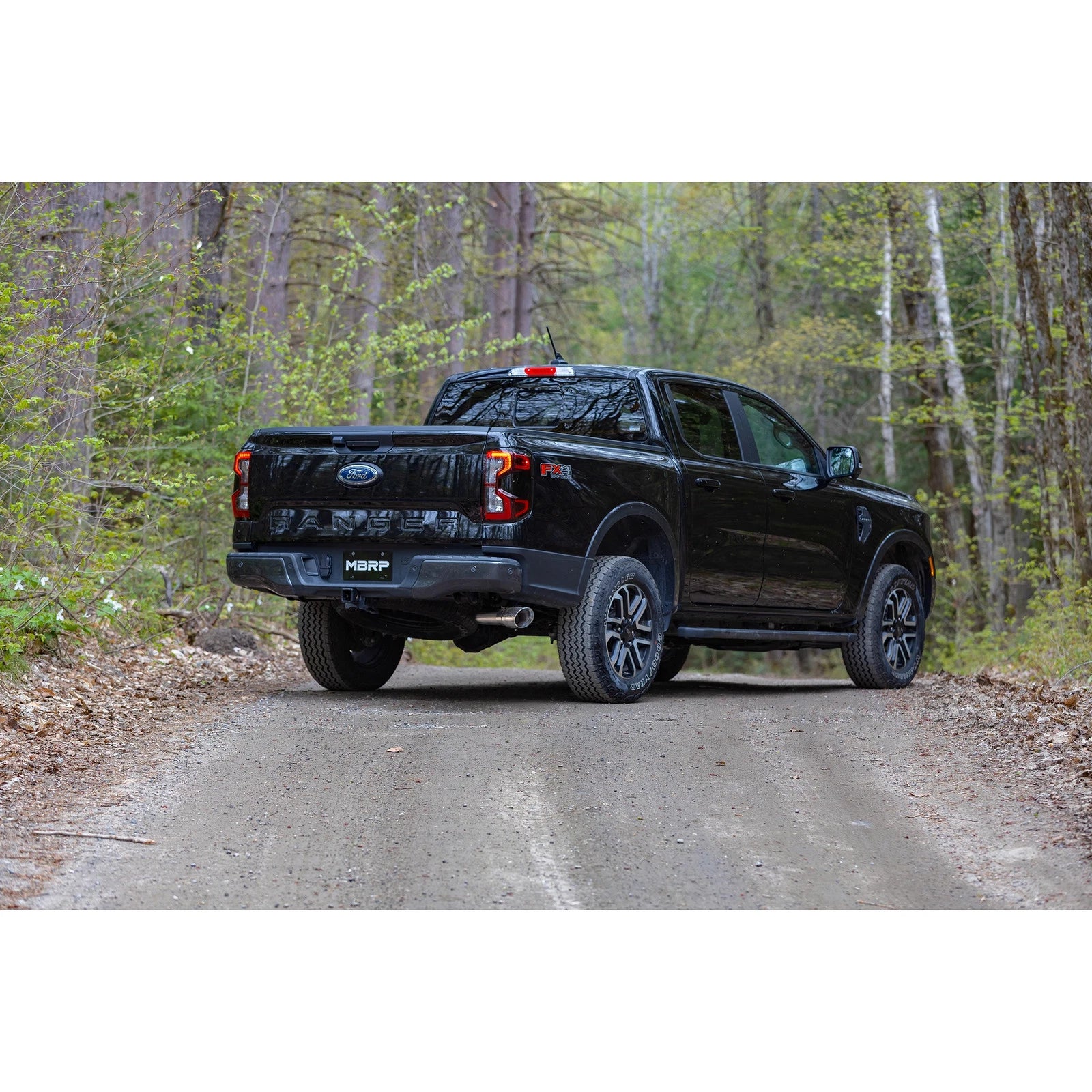 MBRP 3in Aluminized Steel Single Side Outlet Cat Back Exhaust | Ford Ranger (24) (S5269AL)