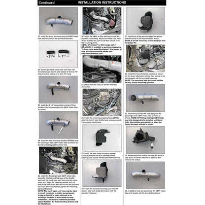K&N Dual Silver Typhoon Short Ram Intakes | Infiniti Q50 (14-15) (69-7083TS)