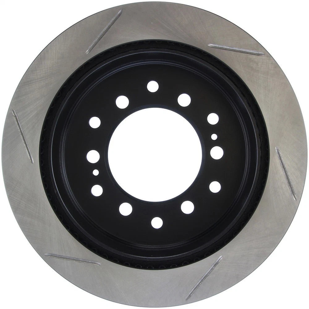 StopTech 126.44128SL Rear Left Slotted Brake Rotor for 2003-2009 GX470 / 4Runner