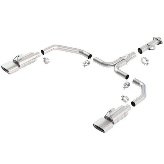 Borla Cat-Back Exhaust System - S-Type | 1986-1991 Chevrolet Corvette 5.7L (140082)